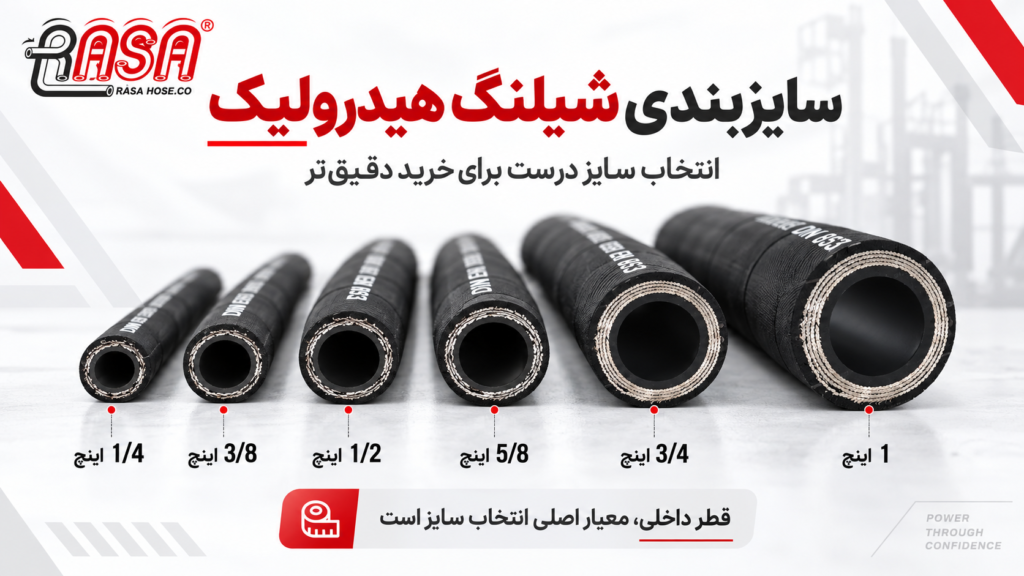 سایز شیلنگ هیدرولیک