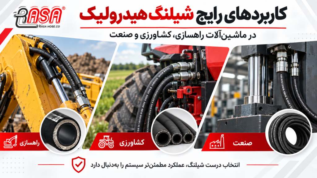 شیلنگ هیدرو لیک کاربرد